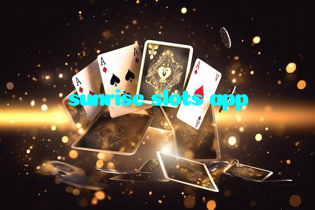 sunrise slots app casino presented on mobile device in Pakistan with slots and live games